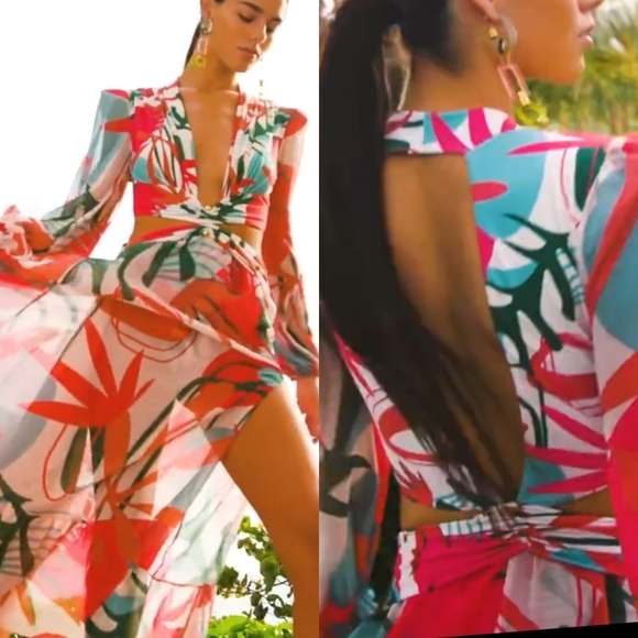 Patbo Rio Plunge Maxi Dress - Picture 4 of 17